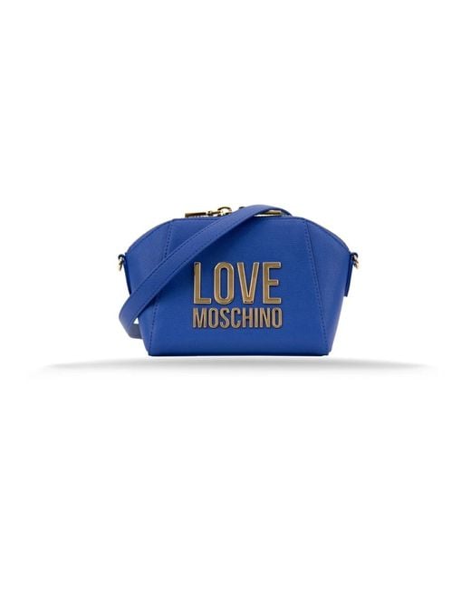 Moschino Blue Cross Body Bags
