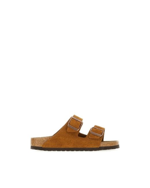 Birkenstock Brown Sliders
