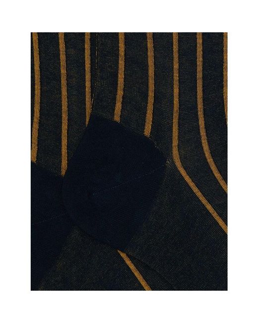 Gallo Kurze blaue socken in Black für Herren