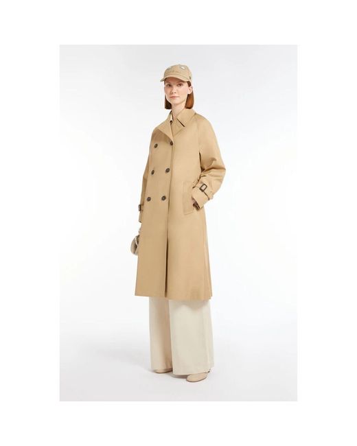 Weekend by Maxmara Natural Wendbarer midi-trenchcoat