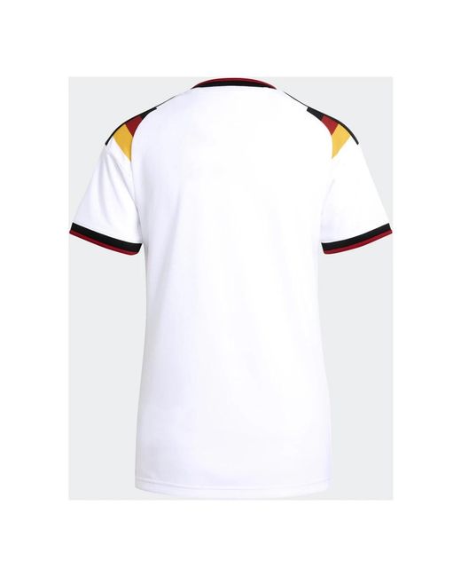 Adidas Originals Tops ,Wit ,Deutschland 26 Heimtrikot in het Blue voor heren