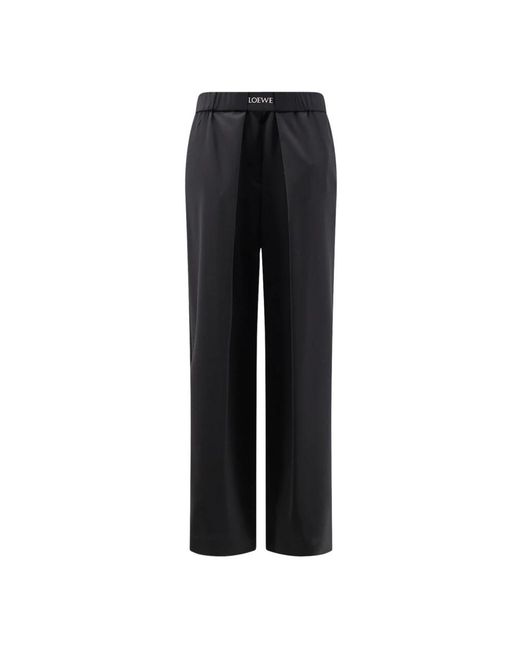 Loewe Black Wide Trousers