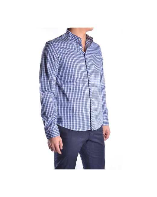 Balmain Blue Casual Shirts for men