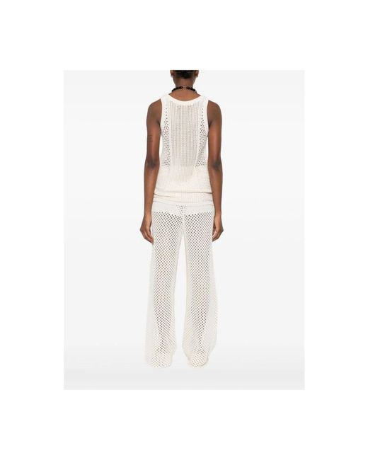 Golden Goose Deluxe Brand White Sleeveless Tops