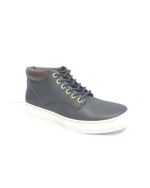 Timberland Blue Lace-Up Boots for men