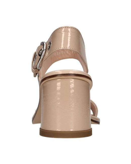 Agl Attilio Giusti Leombruni Pink High Heel Sandals