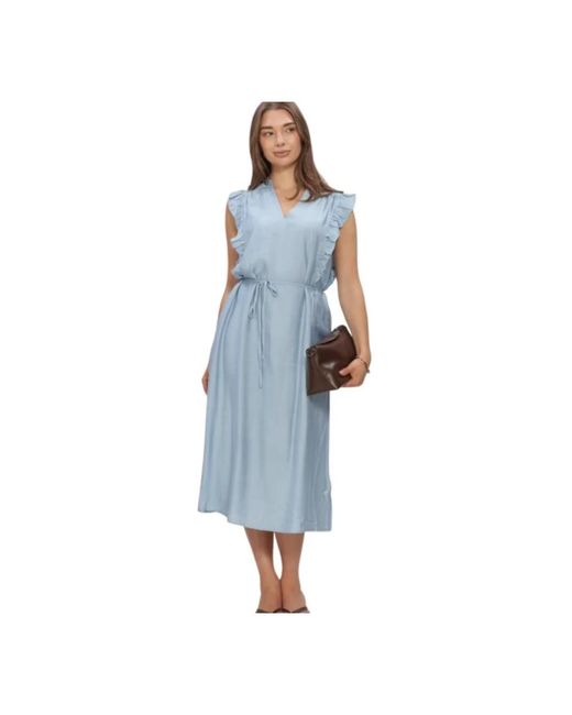 co'couture Blue Midi Dresses