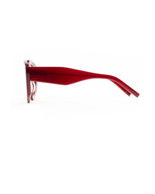 Kaleos Eyehunters Red Sunglasses