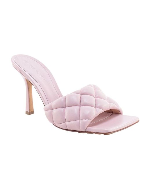 Bottega Veneta Pink High heel sandals