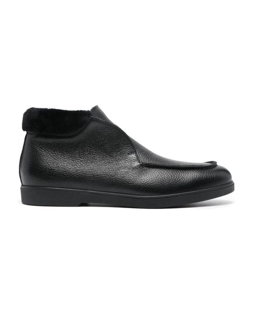 Casadei Black Ankle Boots for men