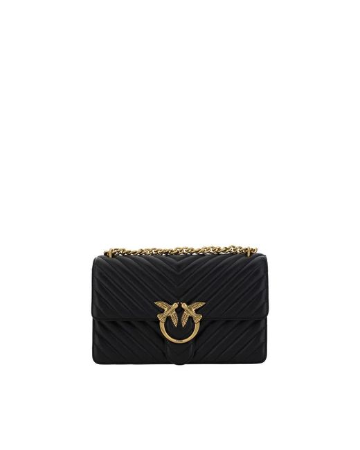 Pinko Black Cross Body Bags