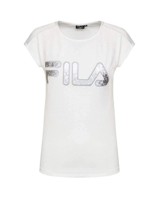 T-Shirts Fila en coloris White
