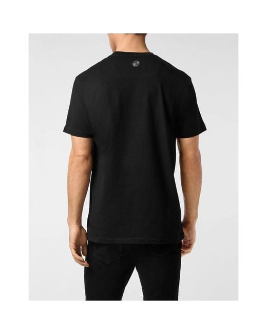 Philipp Plein Black T-Shirts for men