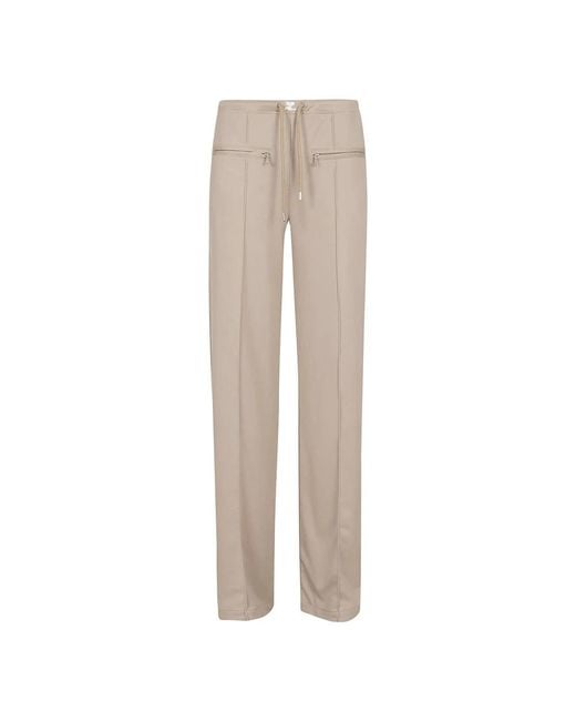 Courreges Natural Straight Trousers