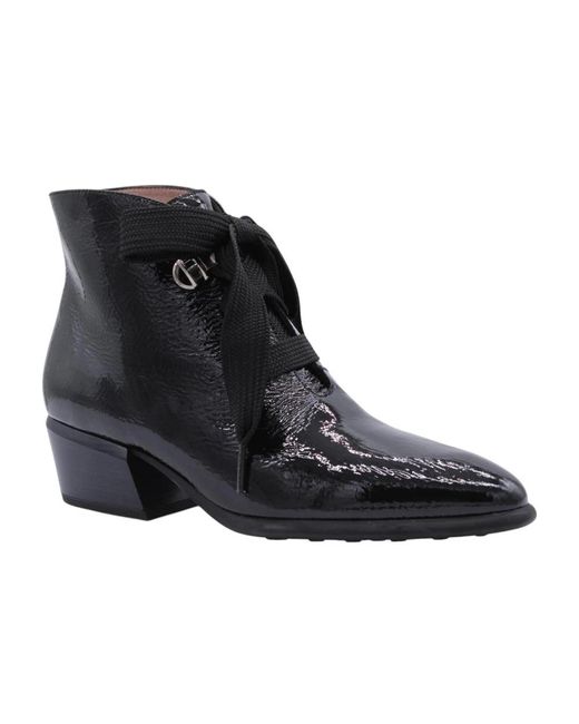 Hispanitas Black Heeled Boots