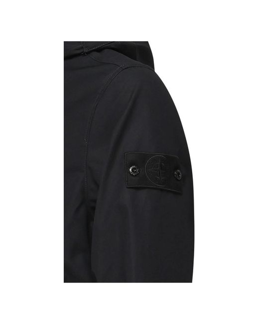 Stone Island Light Jackets in het Black voor heren