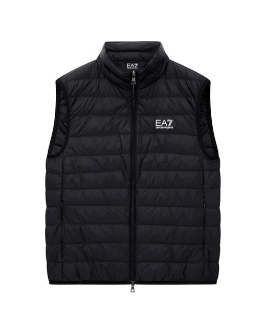 EA7 Core Identity Packable Gilet in het Black voor heren