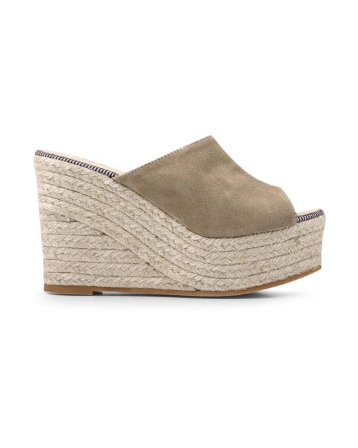 Espadrilles Gray Flash Velour