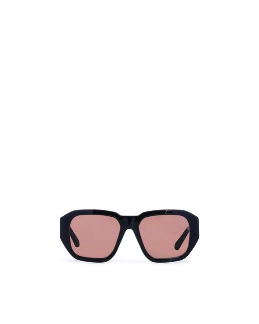 Facehide Accessoires ,Rood ,Stijlvolle Zonnebril Voor Zonnige Dagen in het Pink