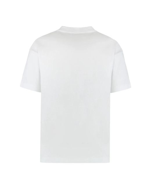 Palm Angels White T-Shirts for men