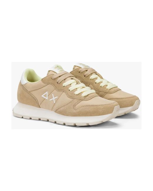 Sun 68 Schoenen ,Nylon Ally Solid Nylon in het Natural