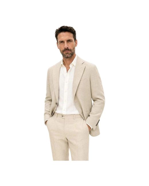 Oscar Jacobson Natural Blazers for men