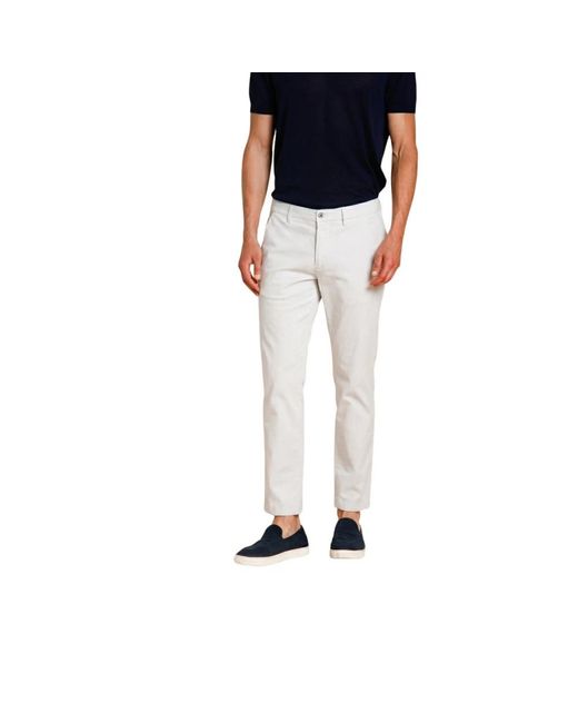 Mason's Torino Flex Chino Broek in het Black voor heren