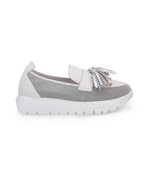 Wonders Gray Loafers