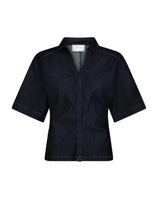 Neo Noir Black Blouses