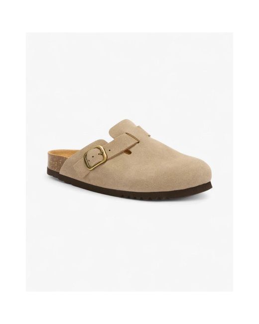 Mules Scholl en coloris Brown
