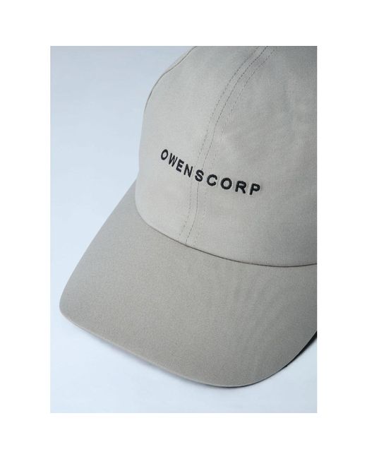 Rick Owens Gray Caps for men