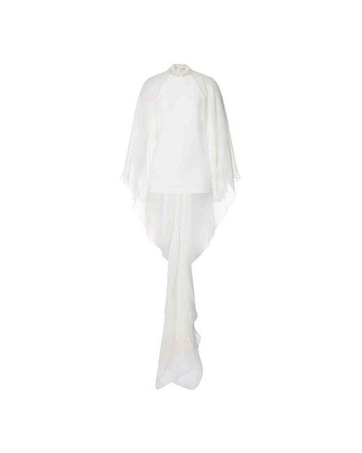 Alberta Ferretti White Blouses