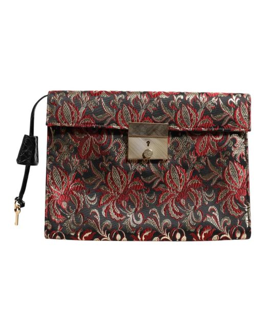 Clutches di Dolce & Gabbana in Red