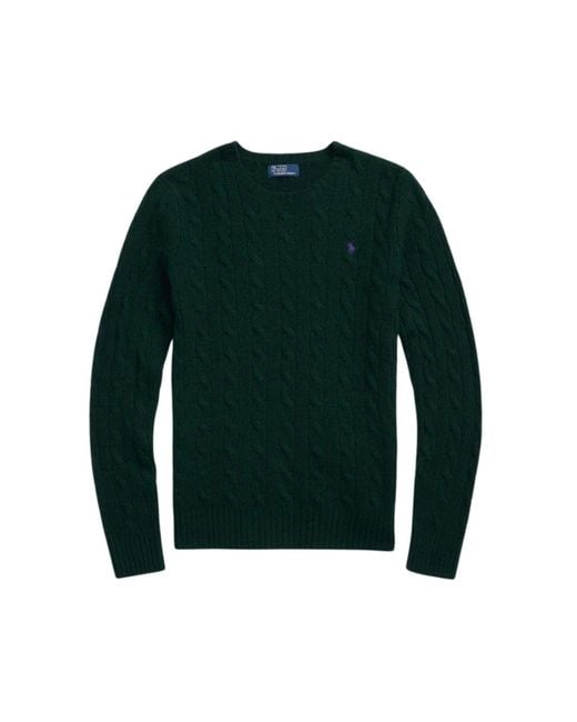 Ralph Lauren Green Round-Neck Knitwear