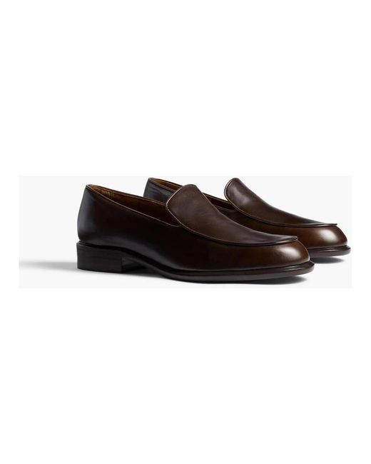 Khaite Brown Loafers