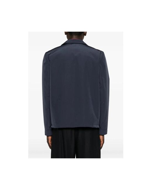 Brunello Cucinelli Blue Light Jackets for men