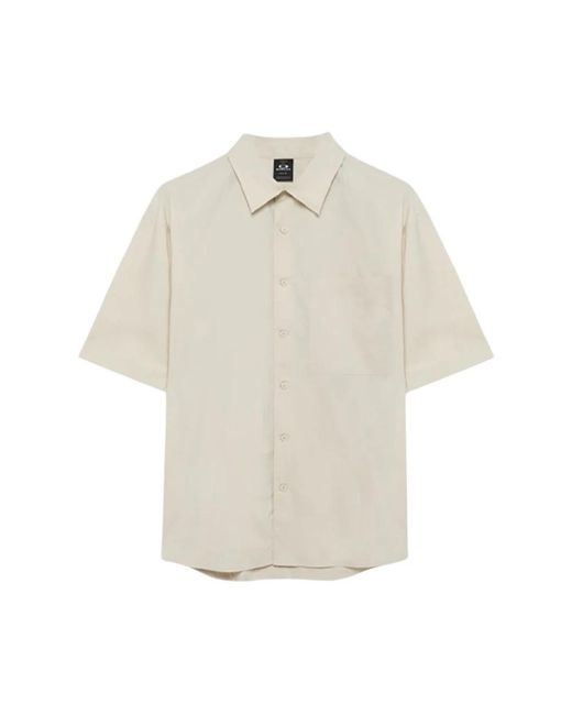 Oakley White Short Sleeve Shirts for men