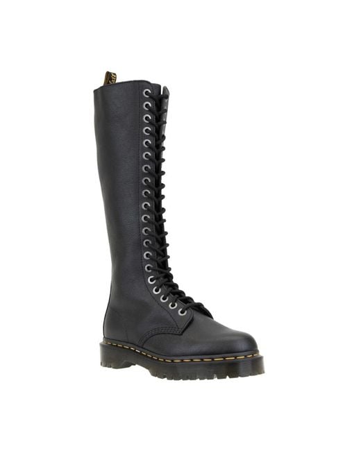 Dr. Martens Black Lace-Up Boots