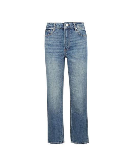 Anine Bing Straight Jeans in het Blue