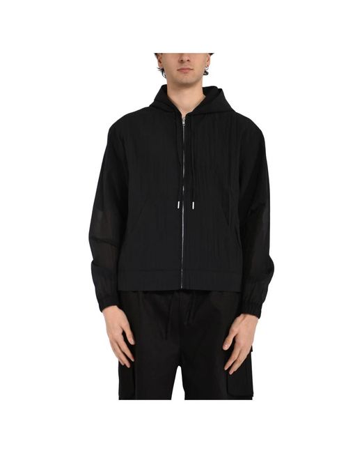 Arte' Black Zip-Throughs for men