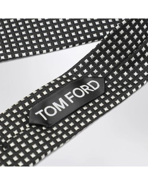 Ties Tom Ford pour homme en coloris Gray