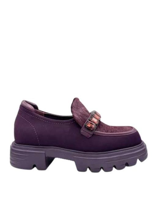 Jeannot Purple Loafers