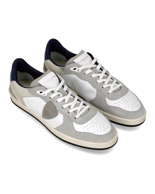 Philippe Model White Sneakers for men