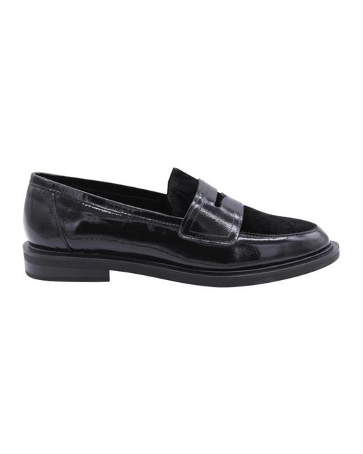 CTWLK Black Klassische Leder Mokassin Schuhe
