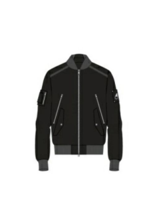 Bomber Jackets Moose Knuckles de hombre de color Black