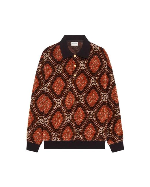 Drole de Monsieur Brown Polo Shirts for men
