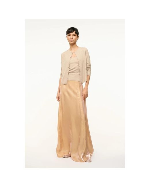Staud Natural Maxi Skirts