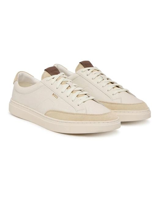 HUGO White Sneakers for men
