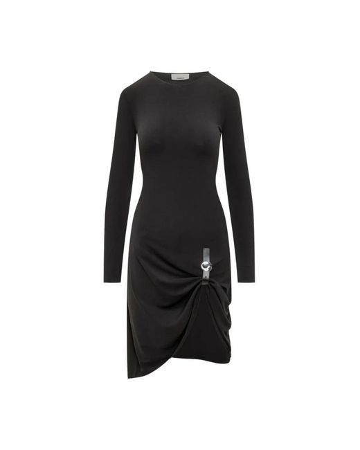 Coperni Kleedjes ,Zwart ,Leer Suspended Dress in het Black