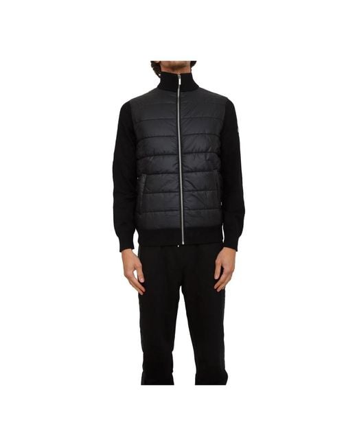 Karl Lagerfeld Black Winter Jackets for men
